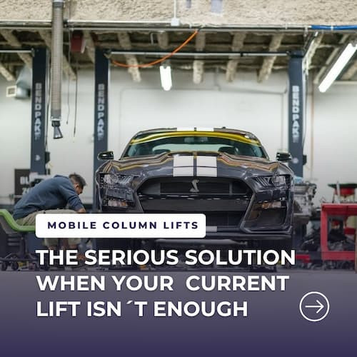 Mobile Column Lifts: The serious solution when your current lift isn't enough